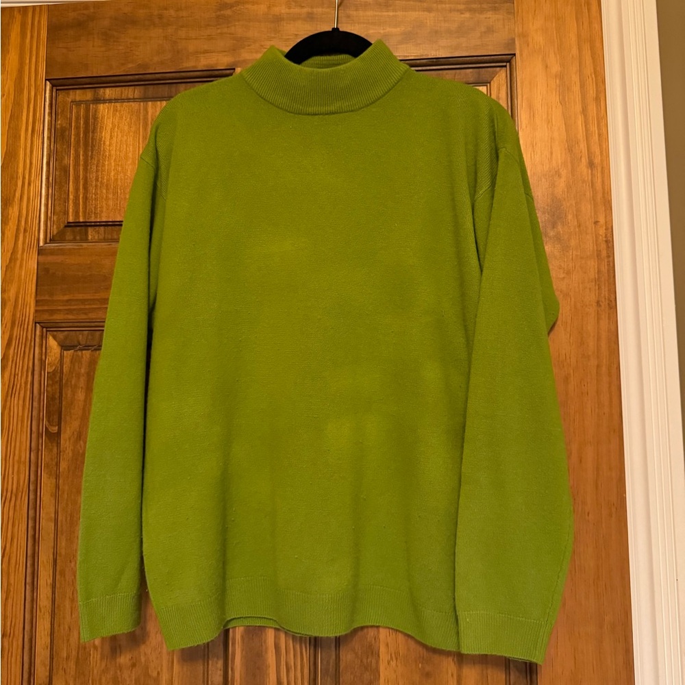 Green Acrylic Sweater